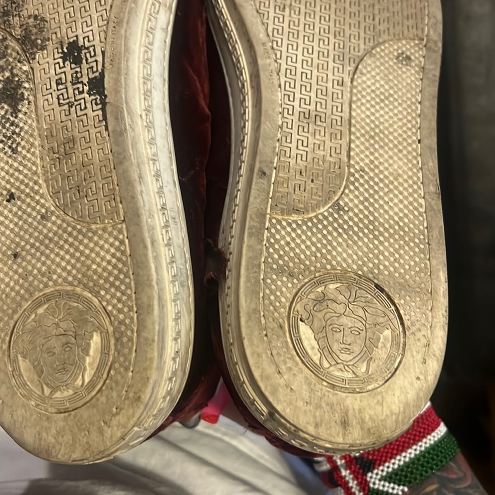 Versace loafers/ driving shoes that’s what they say anyways medium condition